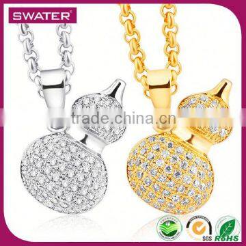 Custom Jewelry Wholesale Gourd 10 To 15 Gram Gold Necklace Designs