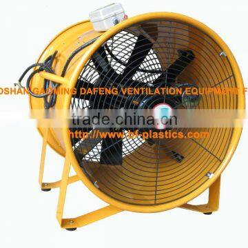 20" orange ducted exhaust fan with side loop