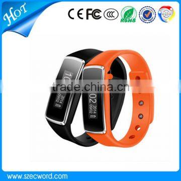 2015 Hots Factory seller V5 Bluetooth 4.0 Smart Wristband Watch Sleep Activity Tracker Pedometer Smart Bracelet Bluetooth