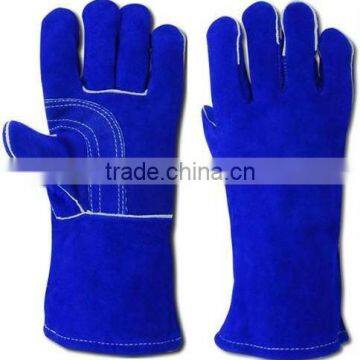 Leather Welding Gloves, Industrial Welder Gloves, Kevlar Stitched - Lined