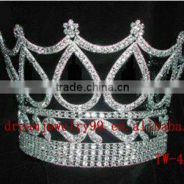 hot elegant party crystal crown for sale