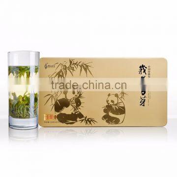 Tea Room Supplies Wholesale Fat Removal Tin Box Topping Bubble Organic Green Tea photo-2