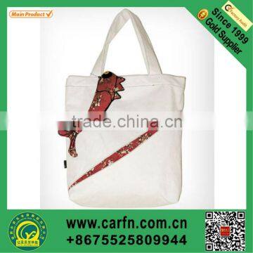 Nature cotton printed cotton bag for shopping