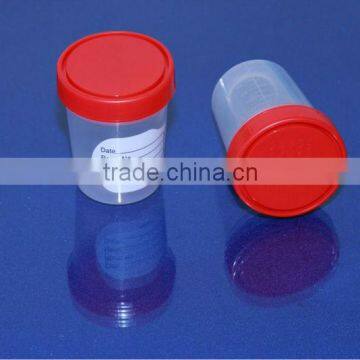 Disposable plastic 100ml Urine Cup