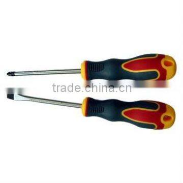 Screwdriver with PVC handle