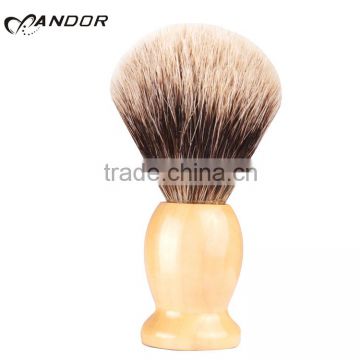 Hot sale badger hair wood handle shaving brush