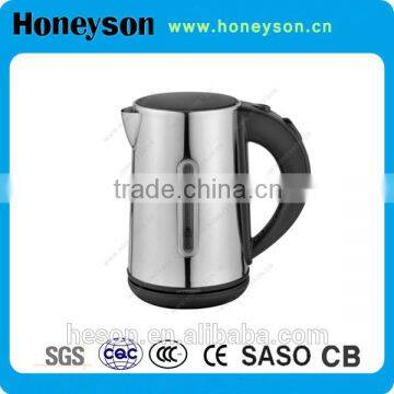 0.8L High quality long swan neck kitchen supply stainless steel cordless electric kettle