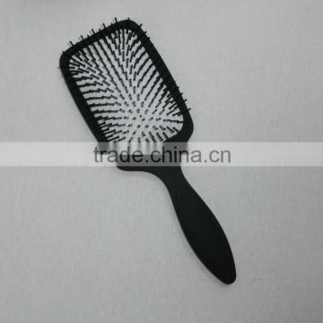 professional big size paddle and cushion one piece brush