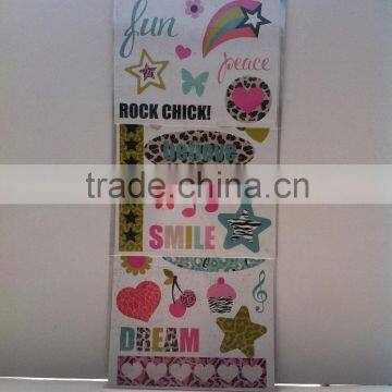 pvc sticker paper,self adhesive transparent sticker paper,sticker printing paper