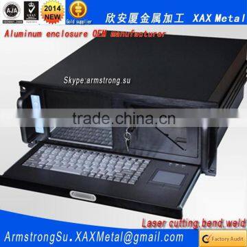 XAX41Alu OEM ODM customized laser cut bend weld sheet aluminum wind complementary inverter box