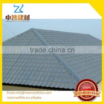 Chinese quality manufacture synthetic resin roof tiles and free samples available