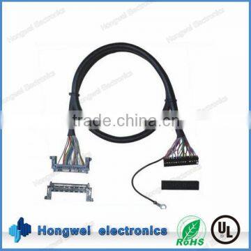 JAE FI-RE51HL to Dupont 2.0 and Ring Terminal With UL1571 28awg Length 350mm Lvds Cable Assembly