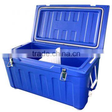 PE Material 80L Outdoor Can Cooler Box for Camping