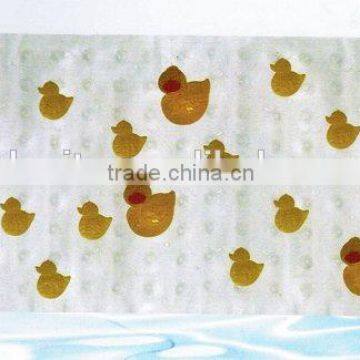 PVC high quality anti slip bath mat