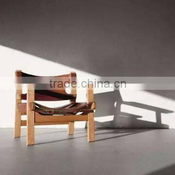 New design chair disassemble - Elegant Leisure solid wood Armchair with Soft PU heavy endure