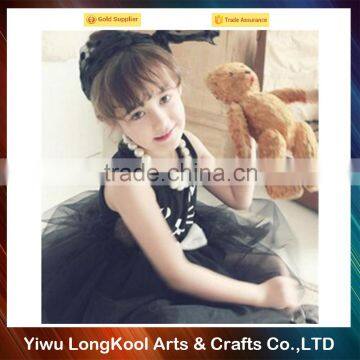 High Quality Christmas Cute Girl Wedding Dress Black Baby Tutu Dress photo-4