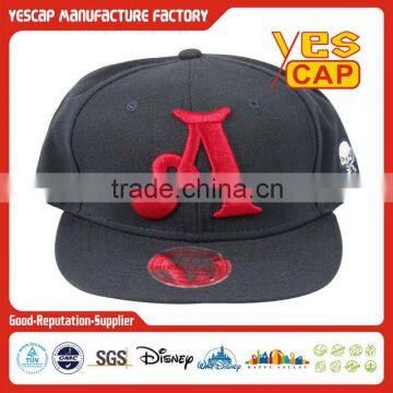 New Custom Embroidered Flat Brim Snapback Cap photo-3