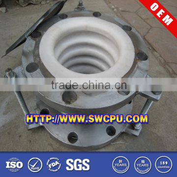 Customized steel lining ptfe flexible joint compensator