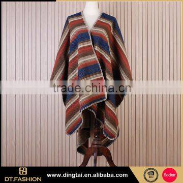 2016 women fashion cool simple custom made poncho