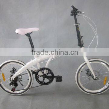 20 inch Steel Folding Bike with TZ50 7Speed