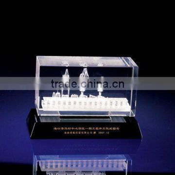 Crystal Glass Cube /Crystal Glass Cube For Wedding Decoration Gifts