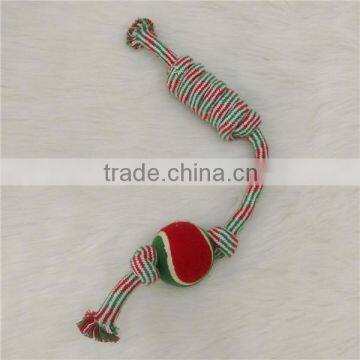 Tennis Ball With Rope Dog Toy