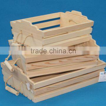 Hot Sale Wooden Crates Wholesale China Wedding Wine Champagne Gift Box