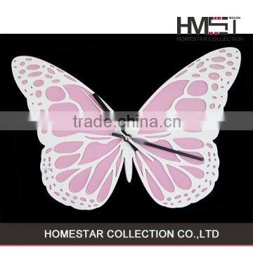 Factory wholesale hot selling pink butterfly wooden hanger