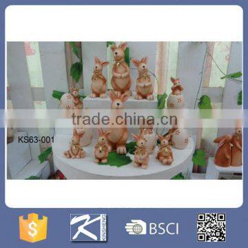 2016 Easter Ceramic Rabbit bunny For Home Decoration