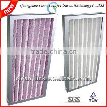 foldaway sythetic fibre conditioning system pleated filter