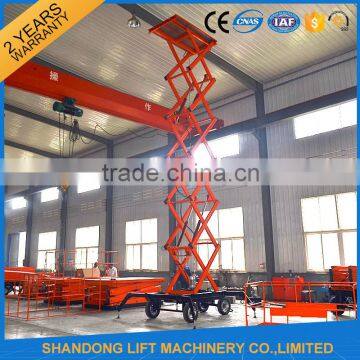 Max Height 20m Mobile Hydraulic Working Platform Scaffolding Lift photo-6