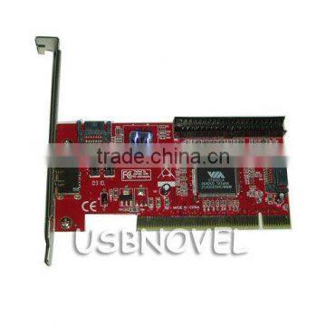 USB SATA PCI SATA Card with 2-in-1 External SATA Port Support 1-lane 3 Gb/s PCI Express