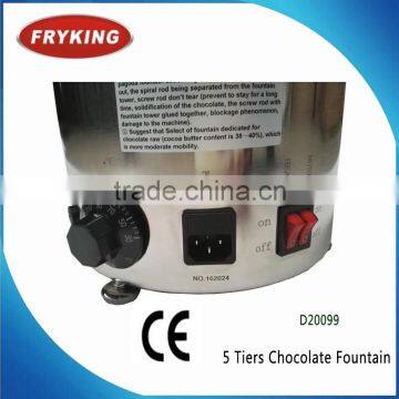 Party 5 Tiers Commercial Chocolate Fountain photo-3