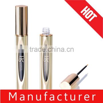 High Emd Gold Plastic Empty Eyeliner Tube With Window