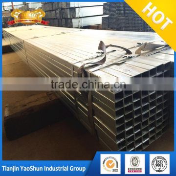 Building material Q195/Q235 erw welded pre rectangular/square structure steel pipe/tube