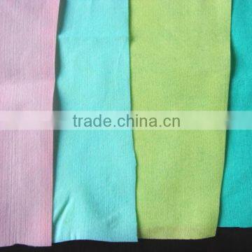 full color nonwoven wipes