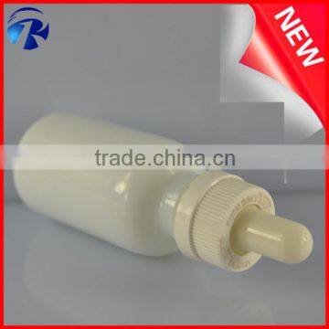 50ml Ceramic White Porcelain Dropper Bottle With Silver Dropper for Oil photo-4