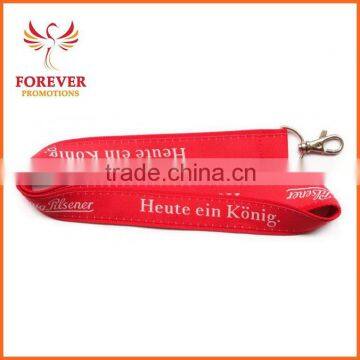 Wholesale Custom Logo Woven Polyester Neck Lanyard