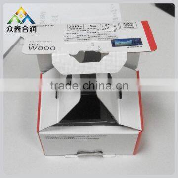 corrugated paper digital camera box