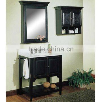 Traditional Solid Wood Bathroom Cabinet(mb-222)