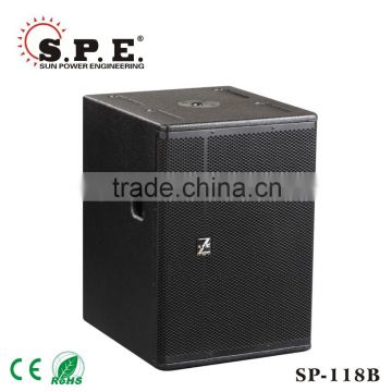 professional speaker 18inch active subwoofer