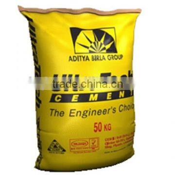 Woven polypropylene cement bag 25kg cement bag wholesale