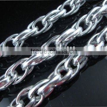 silver color garment decoration chain