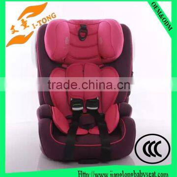 2016 New Model Deluxe High Quality Safety Design Portable Baby Car Seat for Baby 9-36KG