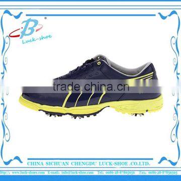 Classic Men's Geunine Leather Golf Shoe Wholesale