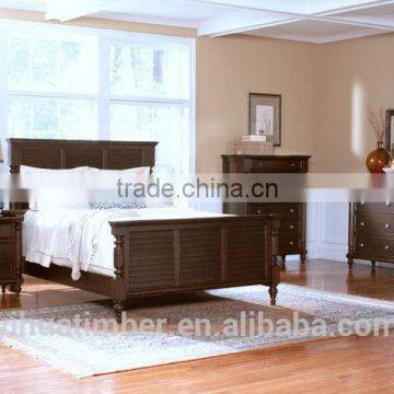 Muebles del dormitorio de madera de alta calidad 2015 en venta buena cama buen calidad