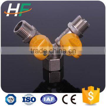  china wholesale swing brass ball valve for gas system