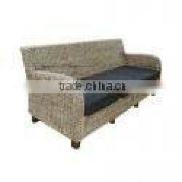 Wicker Sofa 3 seaters for indoor furniture