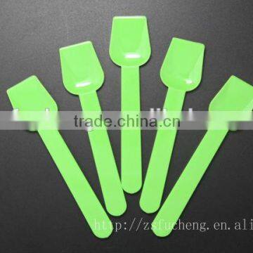 New style small disposable plastic ice cream spoon