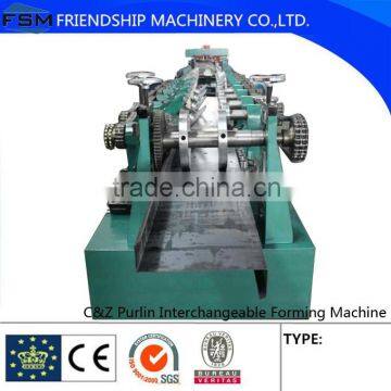 Automatic C Z Purlin Roll Forming Machine